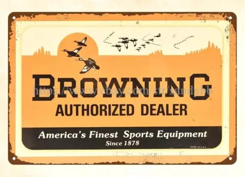 Dealer ammo firearm huntingl metal tin sign bedroom inspiration