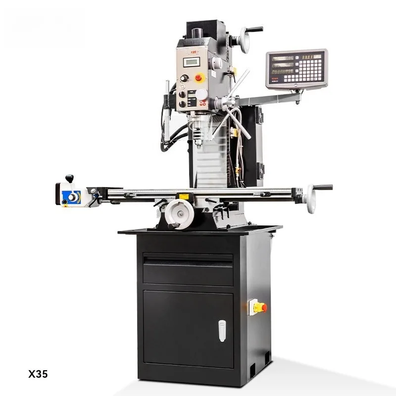 X35 silent household continuously variable speed bench drilling and milling machine desktop small milling machine