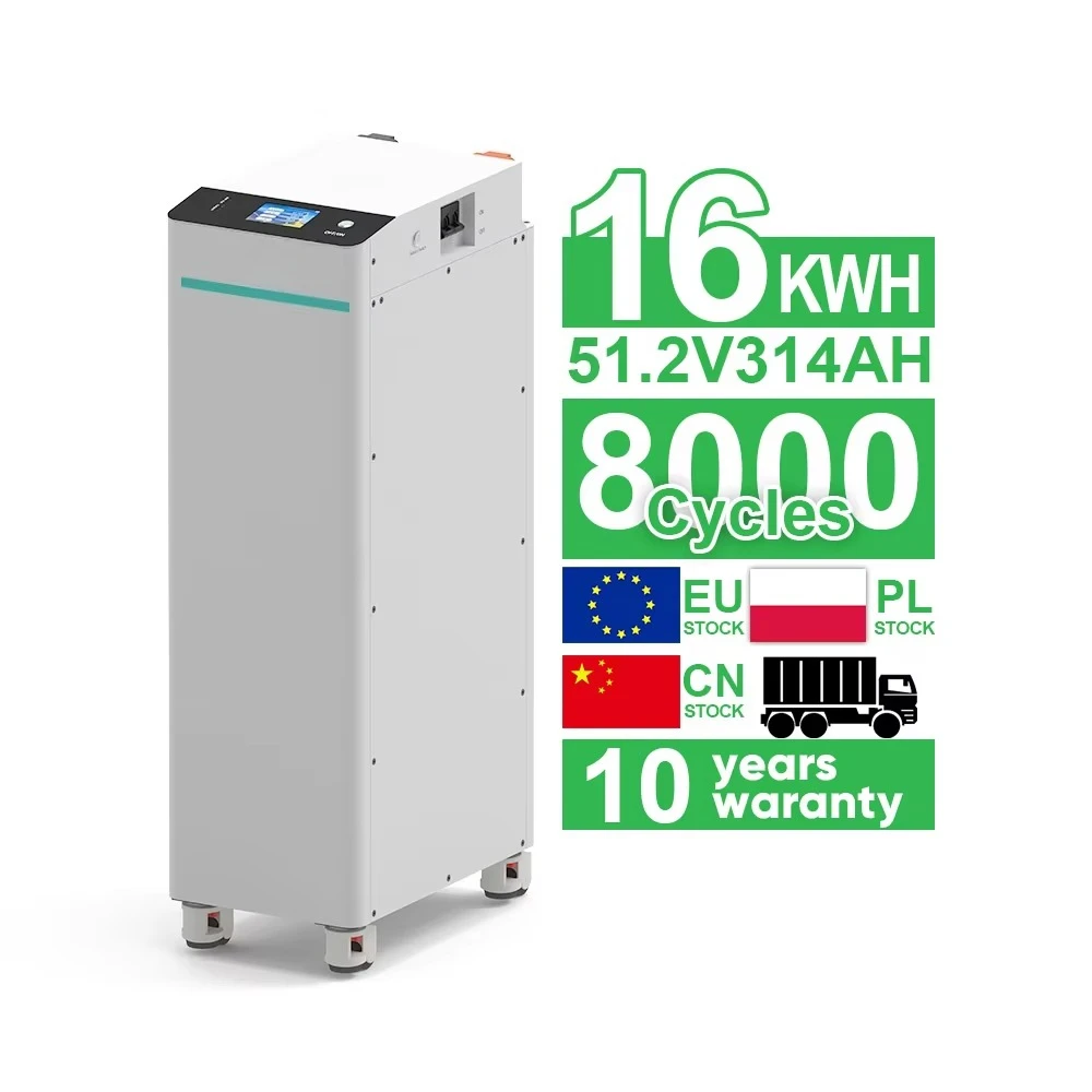CE Certified Seplos Wholesale V4 Pre Assembled Battery Pack 51.2V 314ah 16KWH with DC Breaker