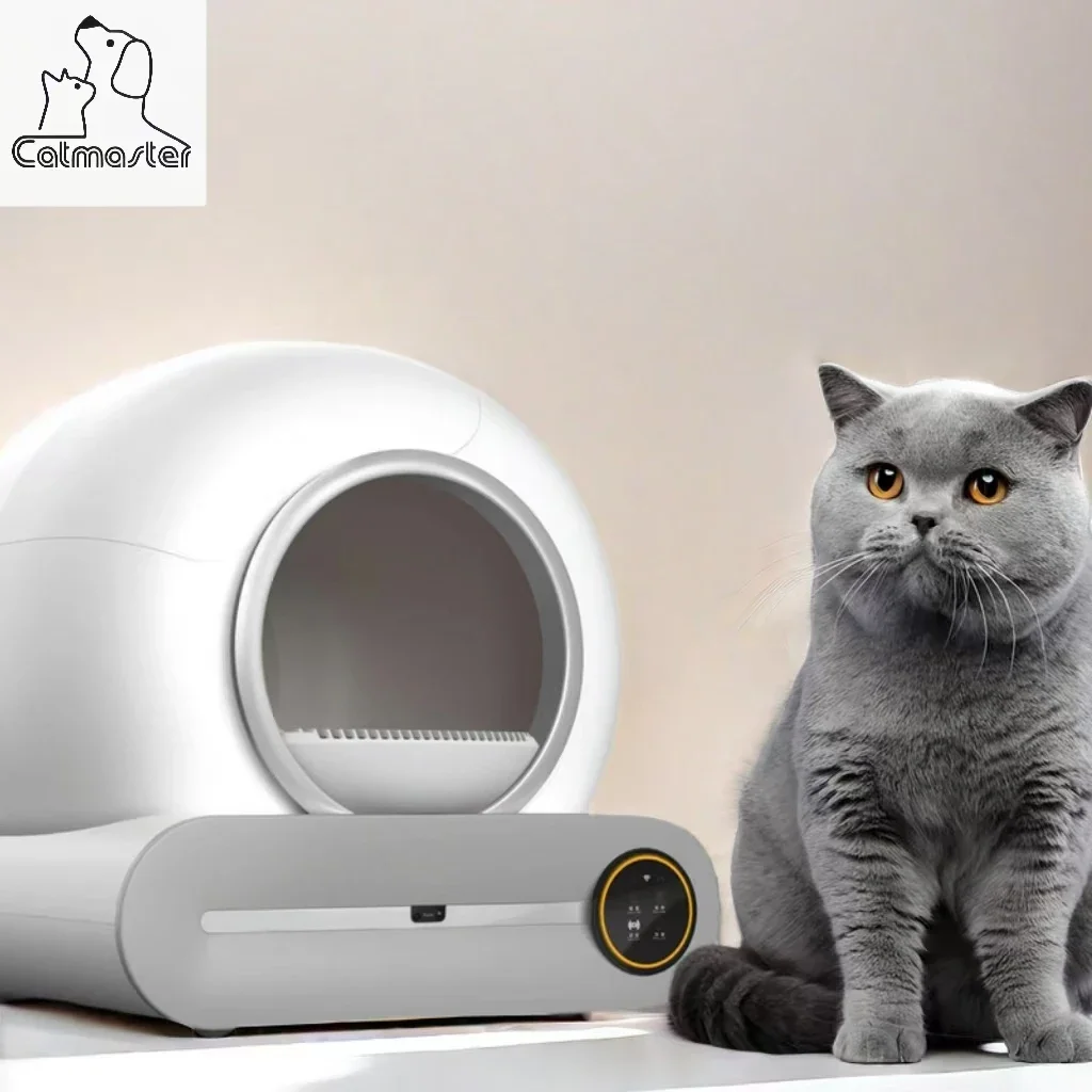 Pet Supplies Factory Modern Cat Toilet Furniture Electric Automatic Self Cleaning Cat Litter Box