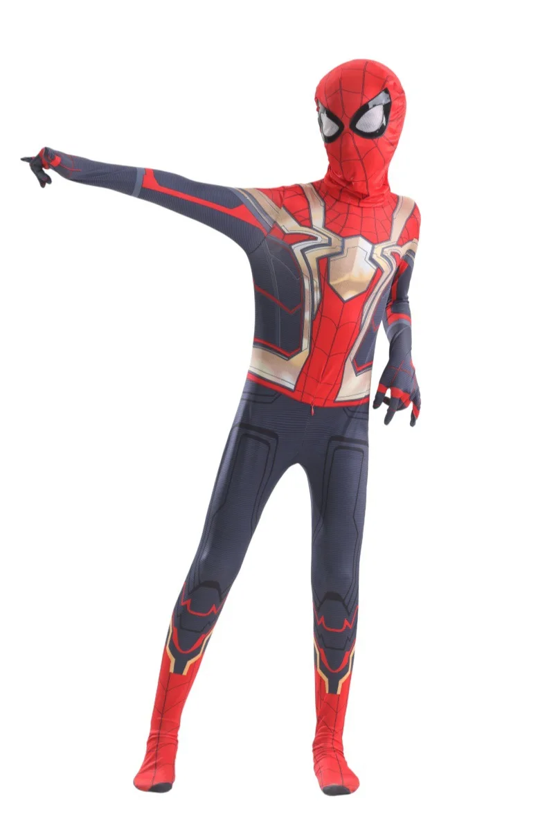 Miles Morales Spider Theme Full Zentai Cosplay Suit Outfit Halloween Party Costume Collectible Holiday Gift For Cos Fans