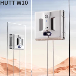 New Hutt W10 Window Cleaning Robot Automatic High-rise Window Cleaning Glass Artifacts Automatic Water 6000Pa Large Suction