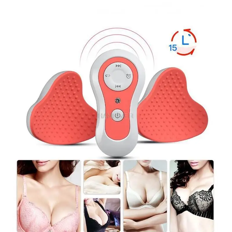 New Electric Breast Enhancement Massager Beauty Chest Treasure Acupressure Massage Sagging Breast Hyperplasia Prevention
