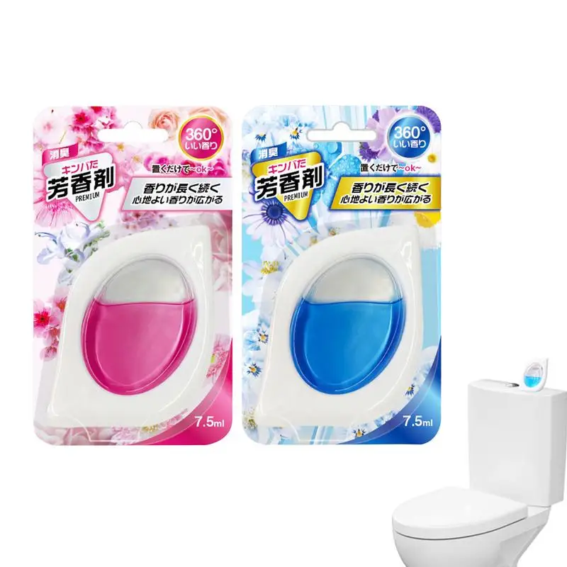 Bathroom Air Freshener 2PCS Bathroom Freshener Closet Freshener Home Air Fresheners Long-Lasting Scent Odor Eliminator For