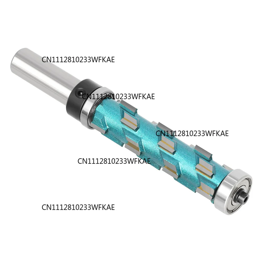 Woodworking double bearing trimming spiral trimming router bearing profiling numerical control engraving tool