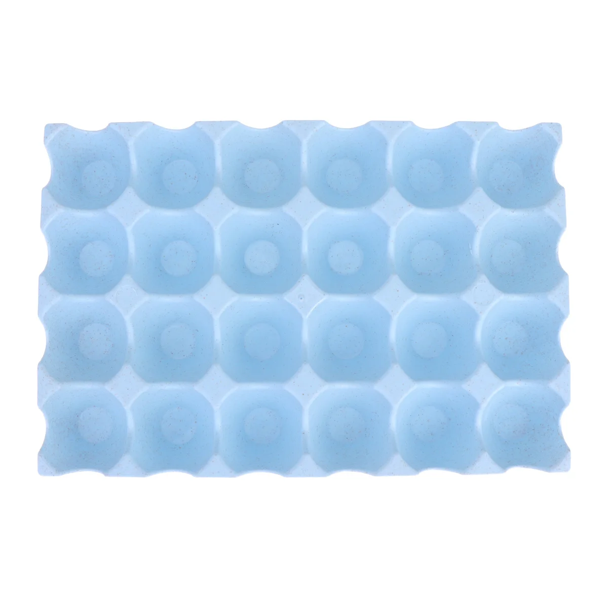 

24 Grids Egg Holder Organizer Premium PP Material Stackable Refrigerator Egg Storage Box Thickened Drop-Proof for Kitchen Space