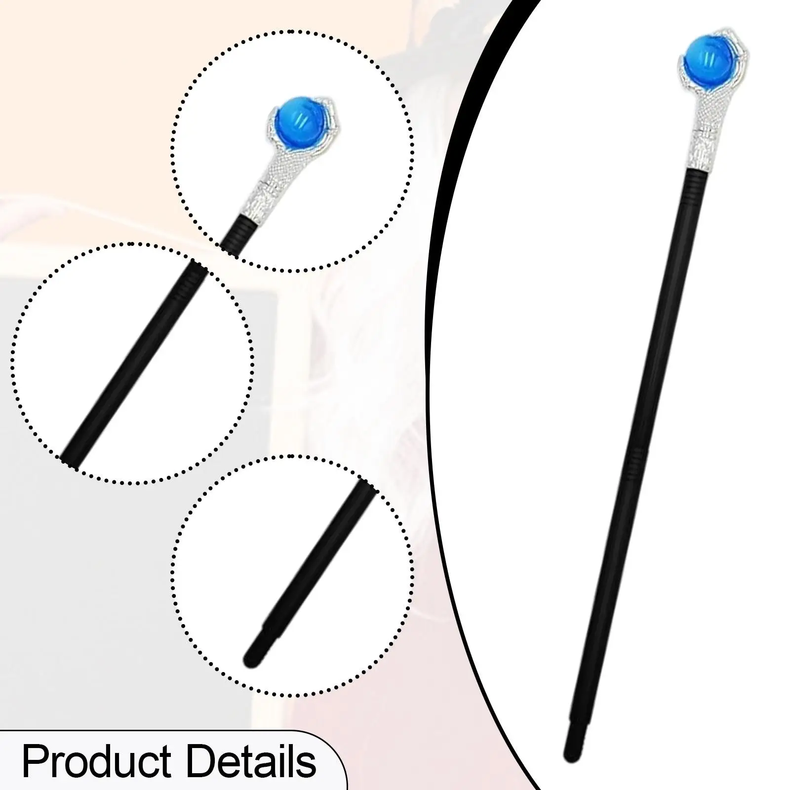 Halloween-kostuum wandelstok voor festivals Stage Performance Show verjaardag