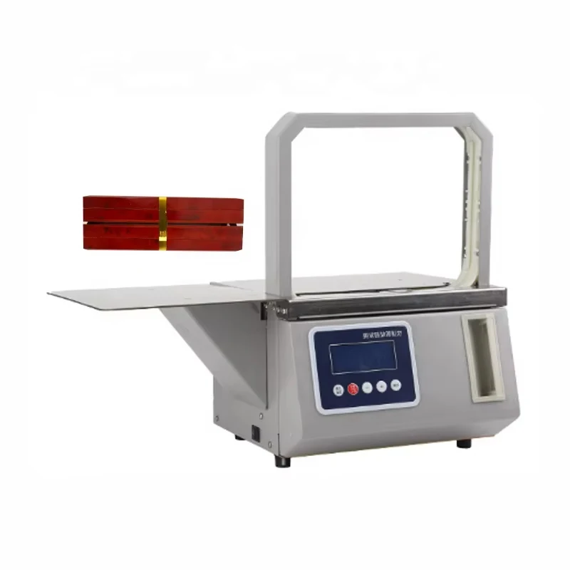 Automatische hitteafdichting Sealer Hot Melt Opp Tape Thermische zelfklevende omsnoeringsbandmachine