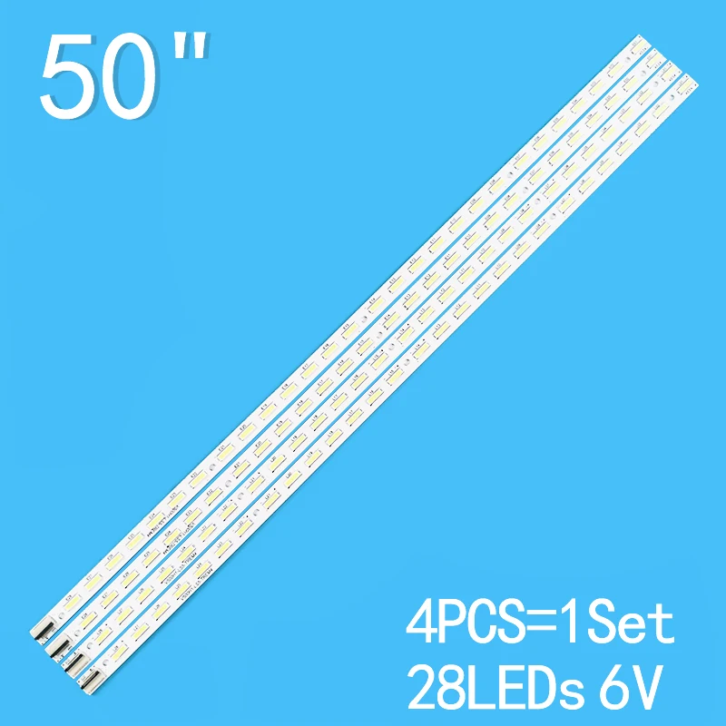 315mm New 2 PCS or 4 PCS LED strip for LE50D8800 V500HJ1-LE1 V500H1-LS5-TLEM6 V500H1-LS5-TREM6 V500H1-LS5-TLEM4 V500H1-LS5-TREM4