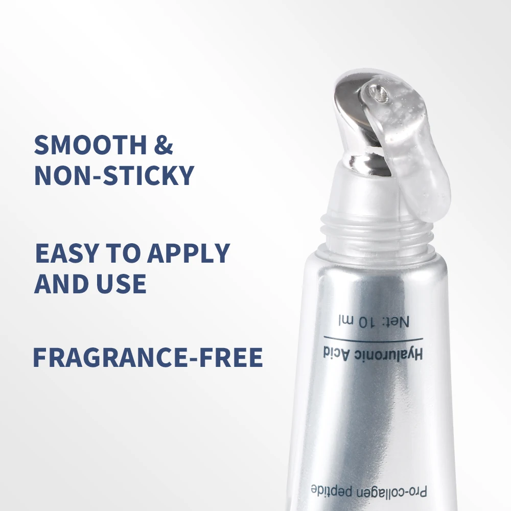 Lakerain Lip Volumizer Deep Hydration Clear Lip Contour Visibly Plumping Reduce Fine Lines Hyaluronic Acid Lip Enriching Essence