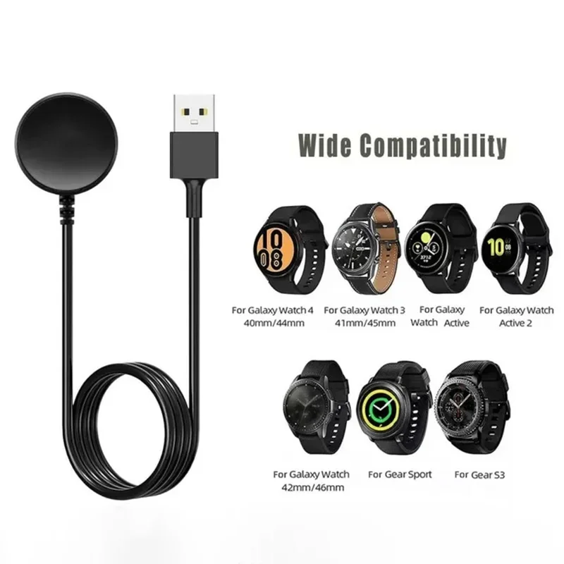 For Samsung Galaxy Watch Charger Smart Watch Charger USB Fast Charging Cable For Galaxy Watch 5 Pro 5 4 3 Active 2 1 Charger