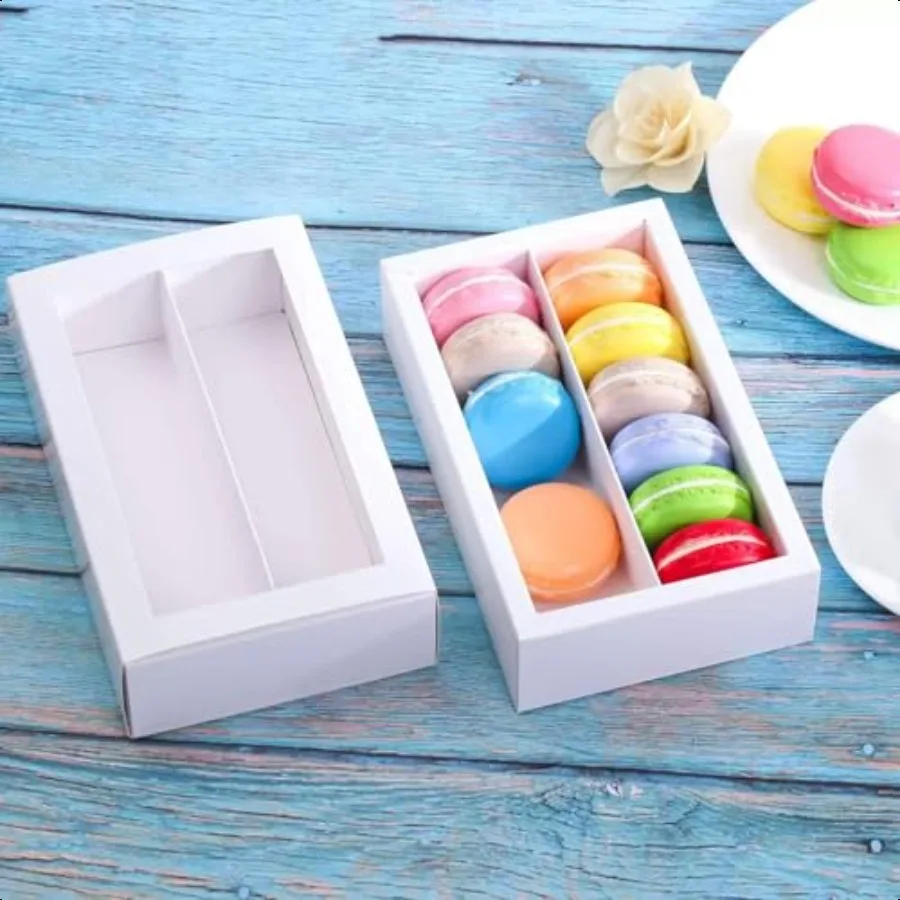 30er-Pack Aron-Boxen für 12 Aron-Geschenkverpackungsboxen mit klarem Fenster, stabile Bäckereiverpackung mit sicherem Deckel für Erdbeer-Ch