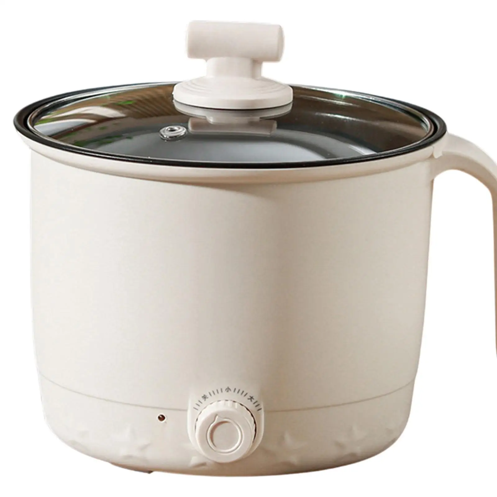 Мини-горячая кастрюля с антипригарным покрытием и ручкой, 2-ступенчатая электрическая сковорода для жарки суп-стейка