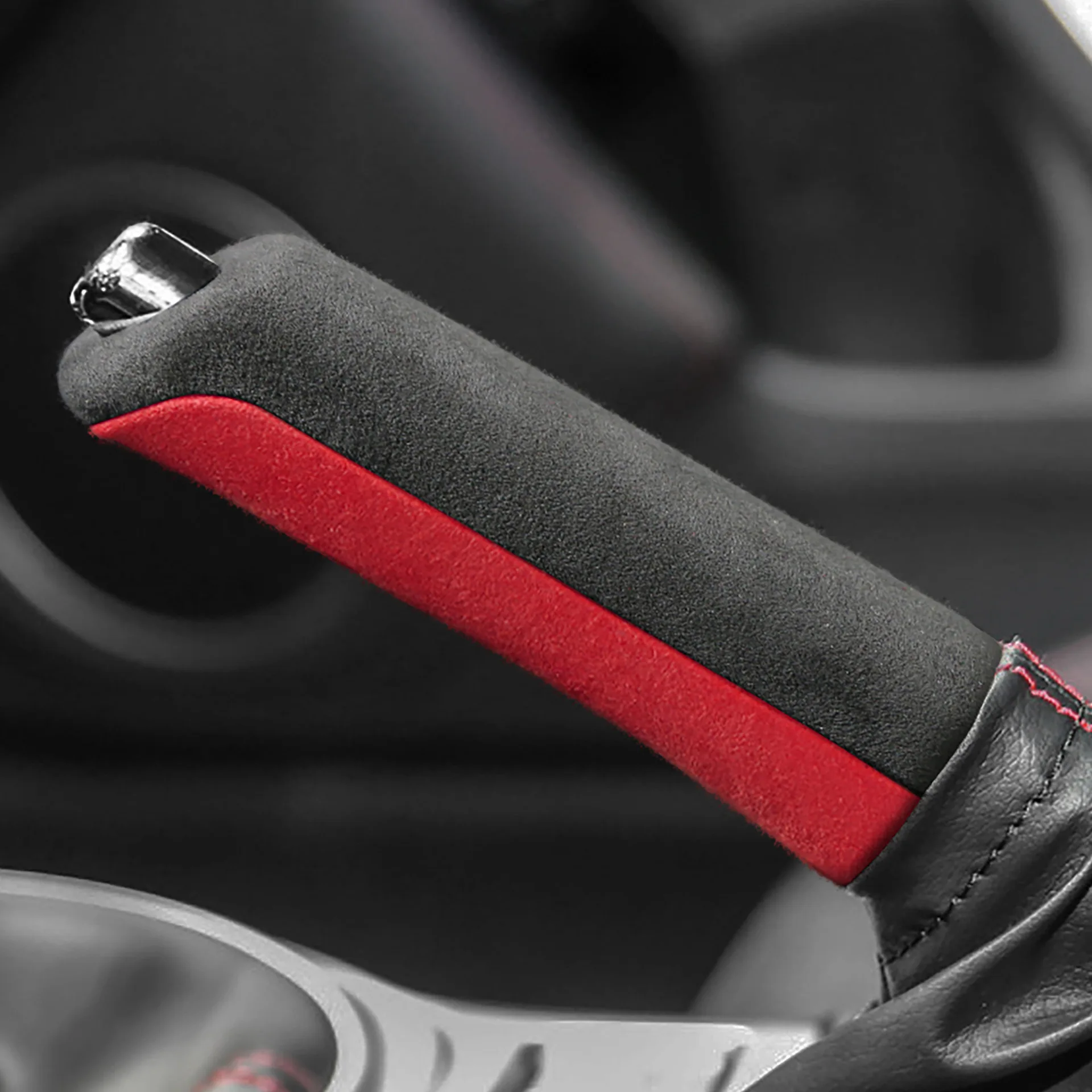 

Для Subaru BRZ Toyota GT 86 2013-2020 изготовлена из алькантары, накладка на ручной тормоз автомобиля, накладка из АБС-пластика, 2 шт., модифицированные аксессуары для интерьера