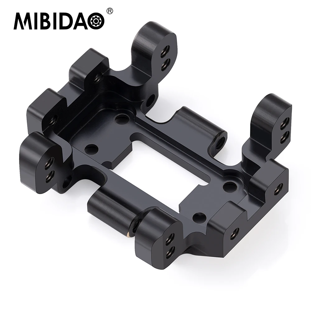 

MIBIDAO Brass Counterweight Gearbox Transmission Chassis Protection Skid Plate for Redcat Ascent 1/18 Crawler Car Upgrade Parts