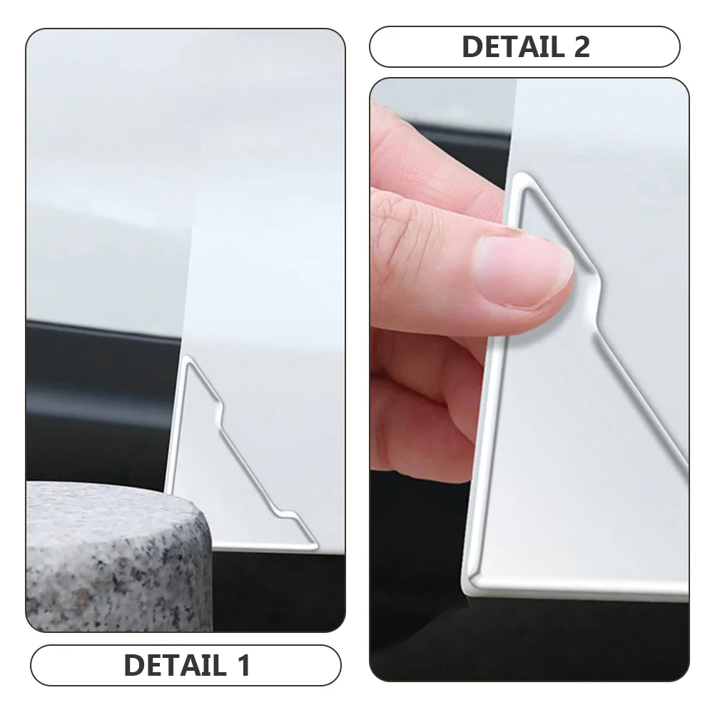 8 Pcs Car Door Corner Protector Transparent Anti-collision Stickers Guards Edge