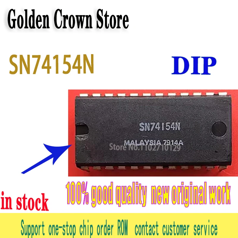 5~20PCS/lot  5-20PCS SN74154N SN74154 74154 DIP-24 NEW and Original in Stock