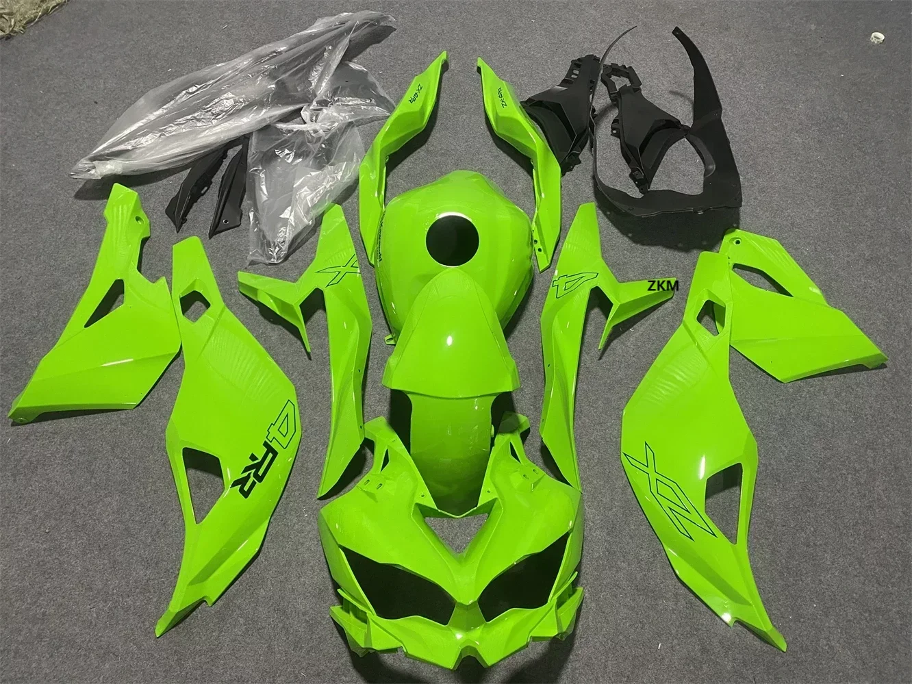 

Motorcycle Fairings Kit Fit For ZX-25R ZX-4R 2019 2020 2021 2022 2023 Bodywork Set High Quality ABS Injection Green