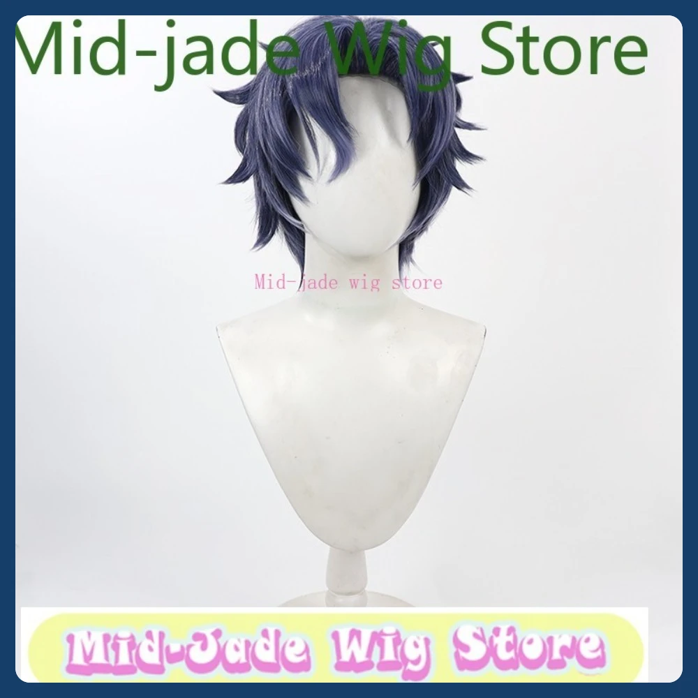 

Синтетический парик Mid-jade Wig Store Figaro для косплея, Хэллоуина, аниме, ролевых игр, реквизит для одежды