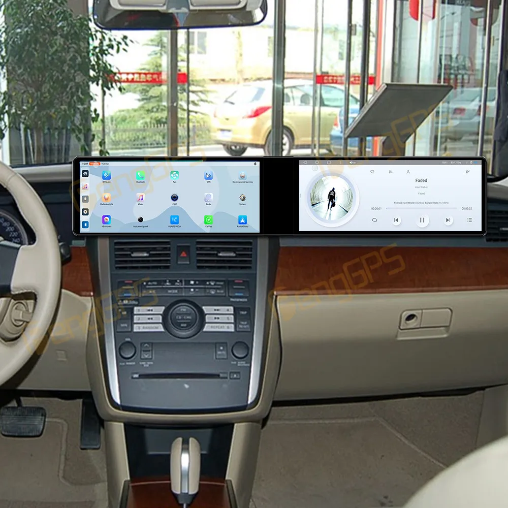 

Dual Screen 12.3 Inch Android 13 Car Radio CarPlay For Nissan Teana 2004-2007 Touch Screen Multimedia Player Head Unit DSP Auto