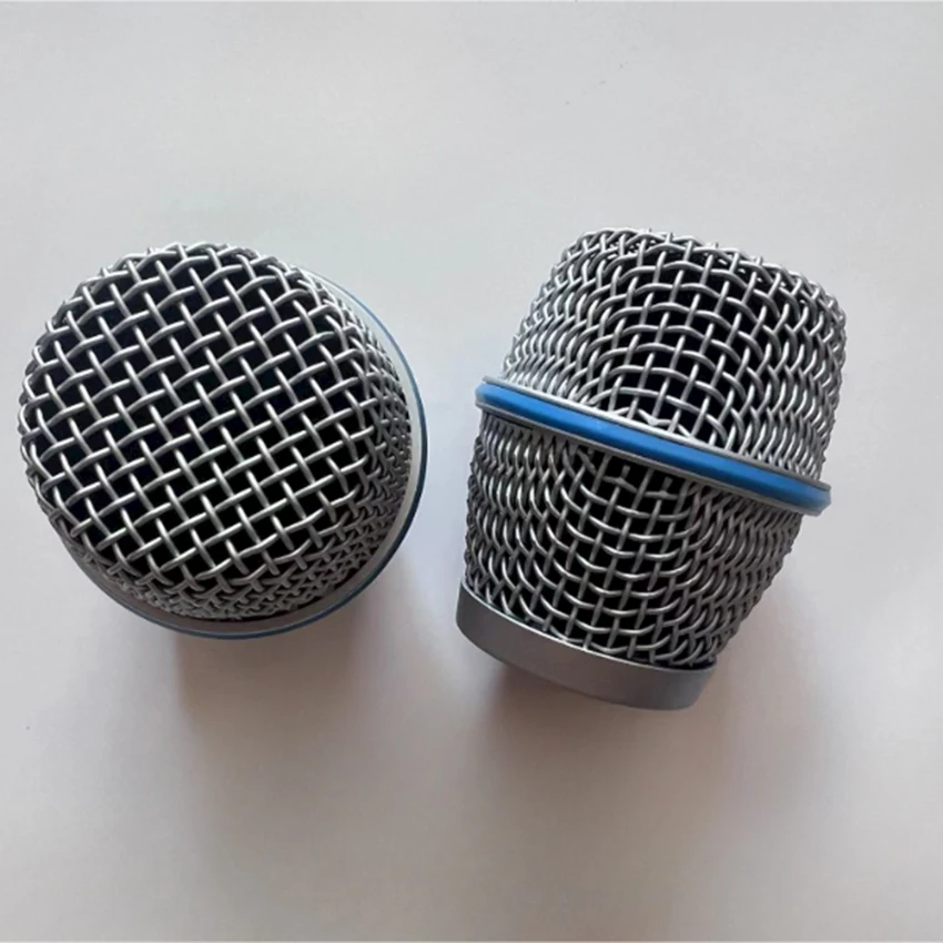 Cápsula sem fio microfone micro condensador original beta87a caber shure handheld capsule microfone núcleo malha grill protetor