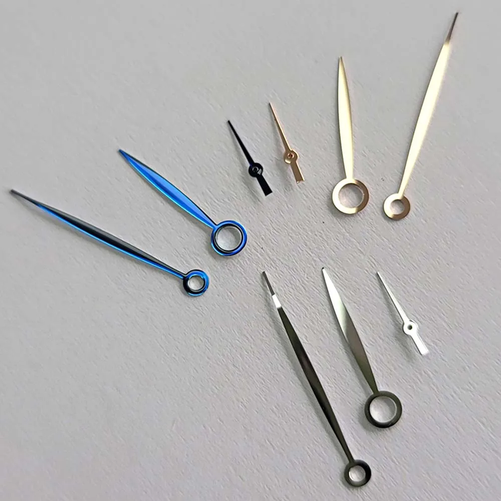 

Blue/Rose Gold/Silver Watch Hands for ETA6497 ETA6498 Movement Watch Pointer for ST3600/ST3620 Movement Needle No Luminous Hands