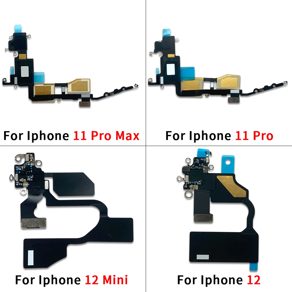 Wifi Signal Antenna Flex Cable Replacement Parts For iPhone 11 12 mini 13 Pro X XR XS Max WiFi GPS Flex Repair Parts