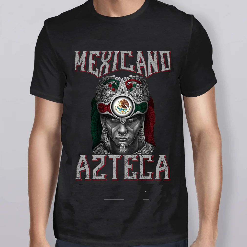 

Mexicano Azteca Mens Premium casual T-Shirt. Summer Cotton Short Sleeve O-Neck Unisex T Shirt New S-3XL