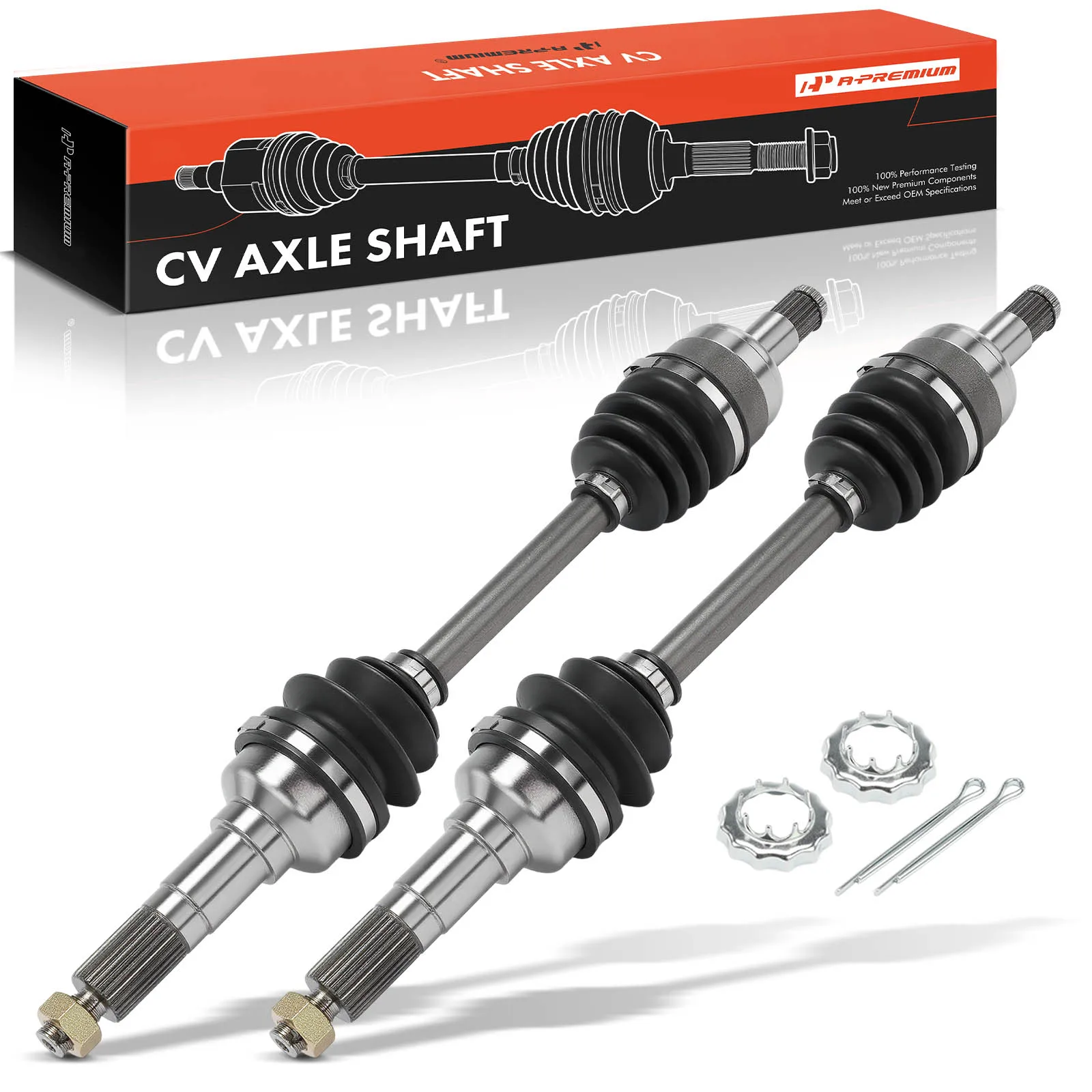 A-Premium Front CV Axle Assembly for Yamaha Big Bear 400 2002-2006