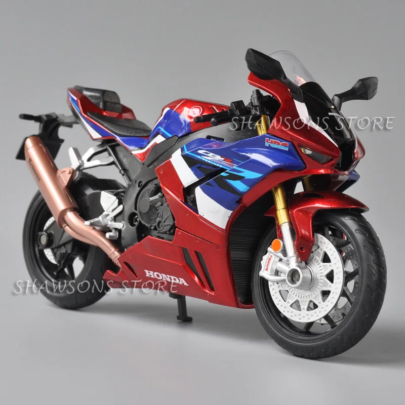 1:12 Scale Diecast Motorcycle Model Toys Honda CBR1000RR-R Fireblade SP Sport Bike Miniature Replica