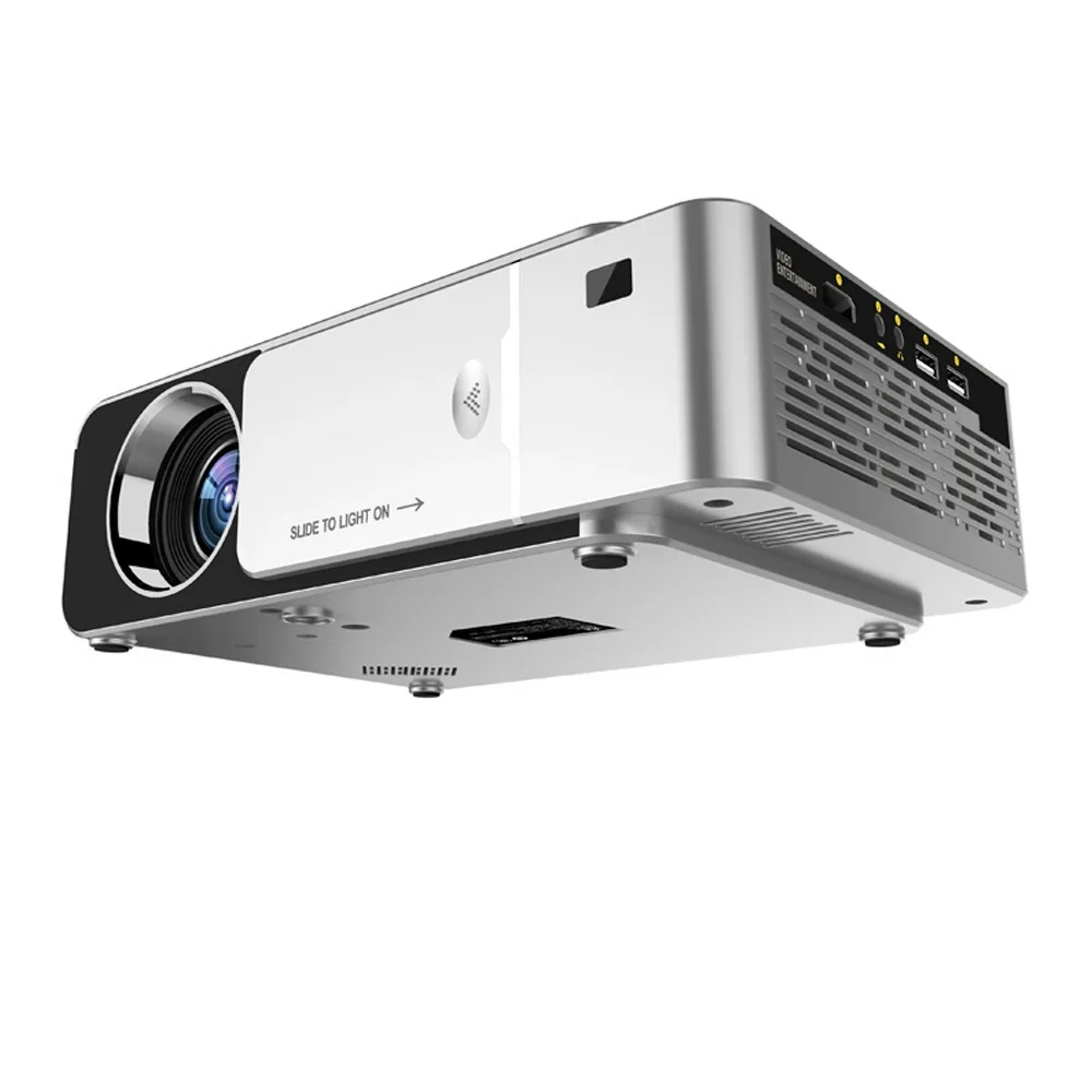 2021Hot selling T6 HD portable mini projector with wifi