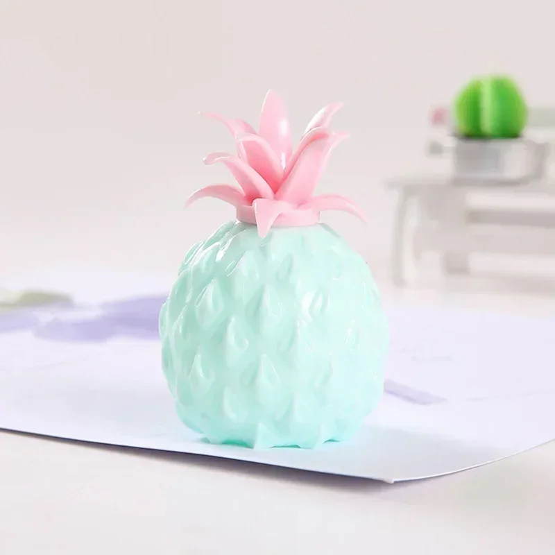 Jouet Anti-Stress à étiez ération de Pression de Bureau pour Enfant, Simulation de Farine, Ananas, Fidget, souligné, IkDécompression