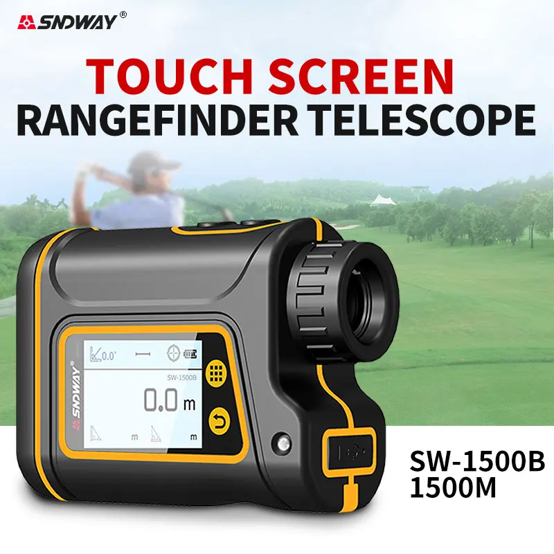 

SNDWAY Laser Rangefinder Telescope Hunting Outdoor Professional Golf Range Finder Roulette Tape Measure Distance Meter Monocular