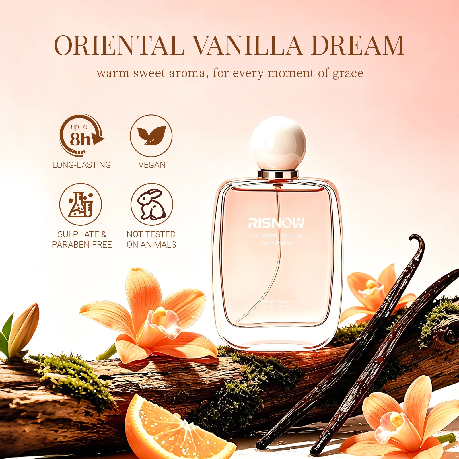 RISNOW オリエンタルバニラ オードパルファム 100m - Perfume Fragrance Vanilla のレビューと価格