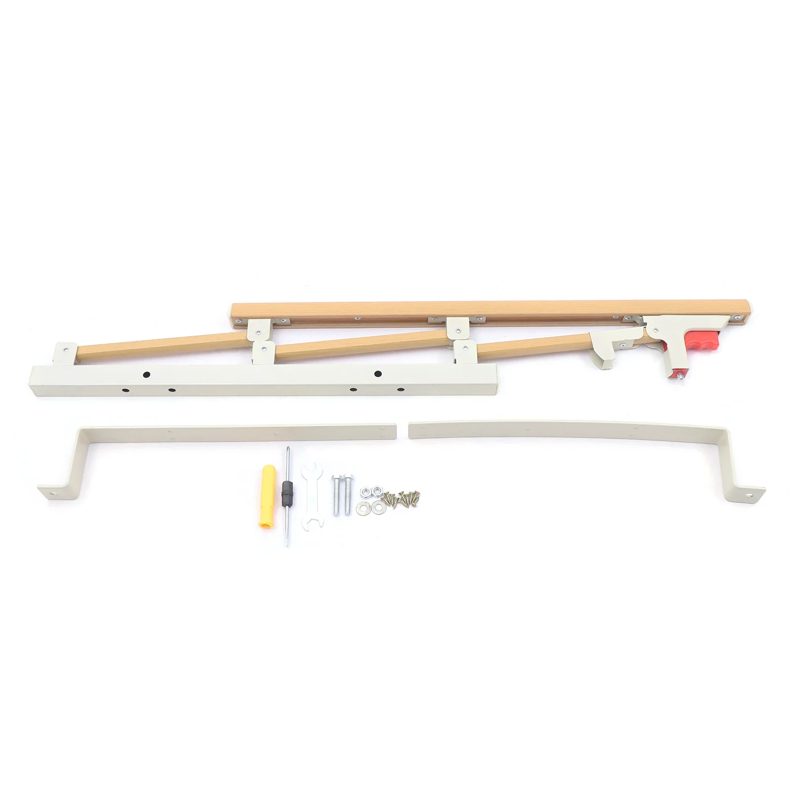 Bed Rail Side Guard Rails for Elderly, Safety Assist Railing Folding Support Rail Prevent Falling Medical Bedside Assist Handle