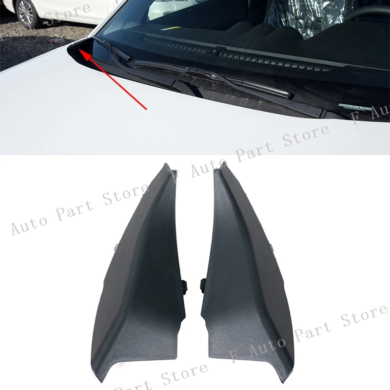 For Suzuki Vitara 2015 2016 2017 2018 2019 2020 Car Front Windshield Wrap Corner Trim Wiper Side Cowl Trim Cover Lid