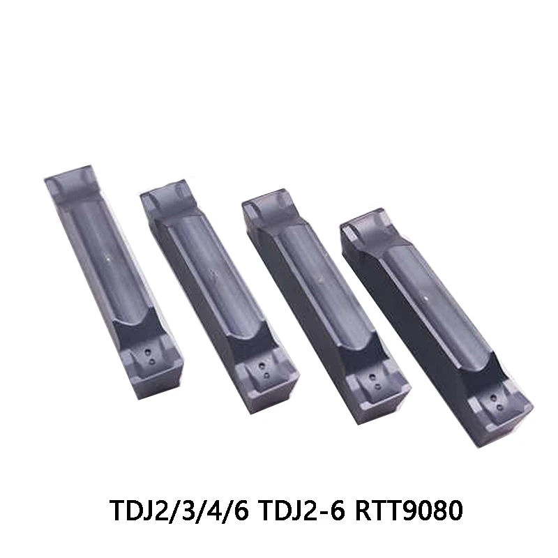 TDJ2 TDJ3 TDJ4 TDJ6 TT9080 Original Carbide Inserts TDJ 2 3 4 6 CNC Lathe Cutter Grooving Turning Tools Machine Holder Shank