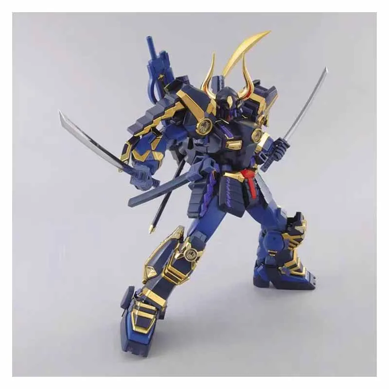 Bandai Mg1/100 Shin Musha Gundam True Warrior Mk2 Warring States Formation Action Figure Assembled Model Gift Toy for Kids