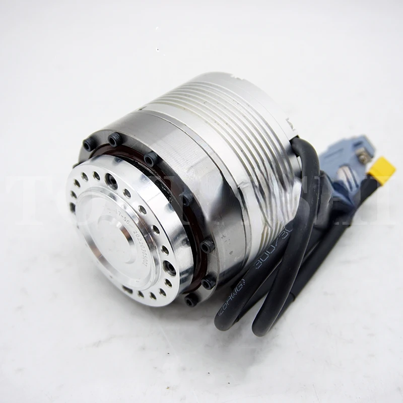 Small coupling servo motor 100W 36V torque high-precision air conditioning reducer integrated motor 80NM