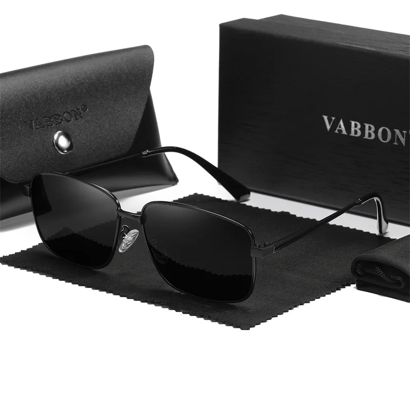 Vabbon Sonnenbrille polarisierte Sonnenbrille für Männer Anti-UV-Retro-Fahr brille 9182
