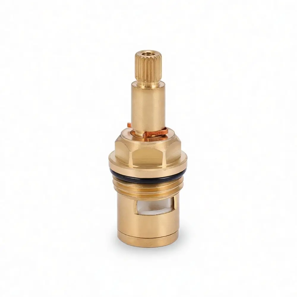 Precision Brass Ceramic Valve Replacement Fine Thread Faucet Insert Repair Kit For Water Pipe Fitting System