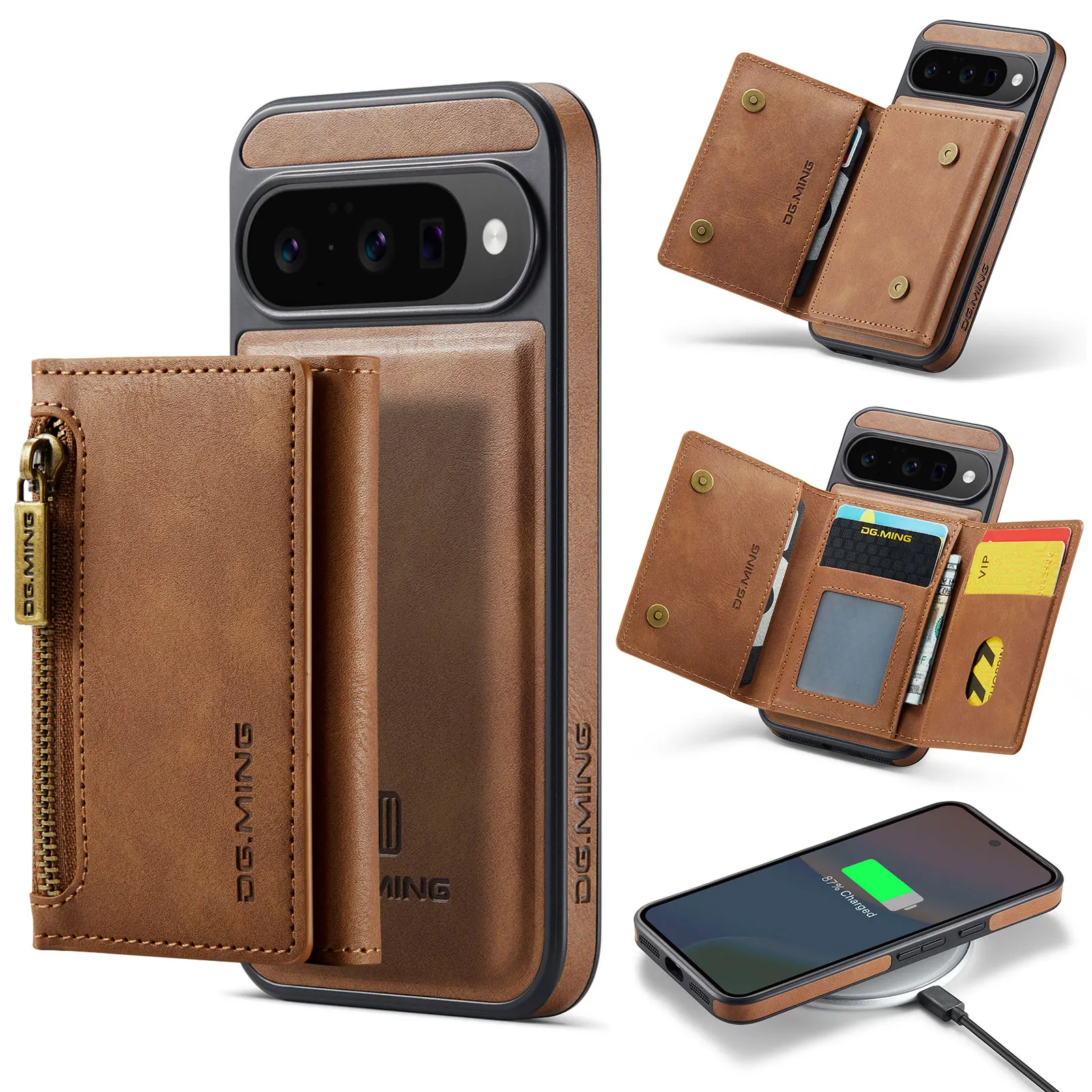 سستة 2 في 1 بطاقات جلدية مغناطيسية Solt محفظة حافظة لهاتف سامسونج S25 Ultra S24 Plus S23 S22 A17 A16 A26 A36 غطاء مقاوم للصدمات