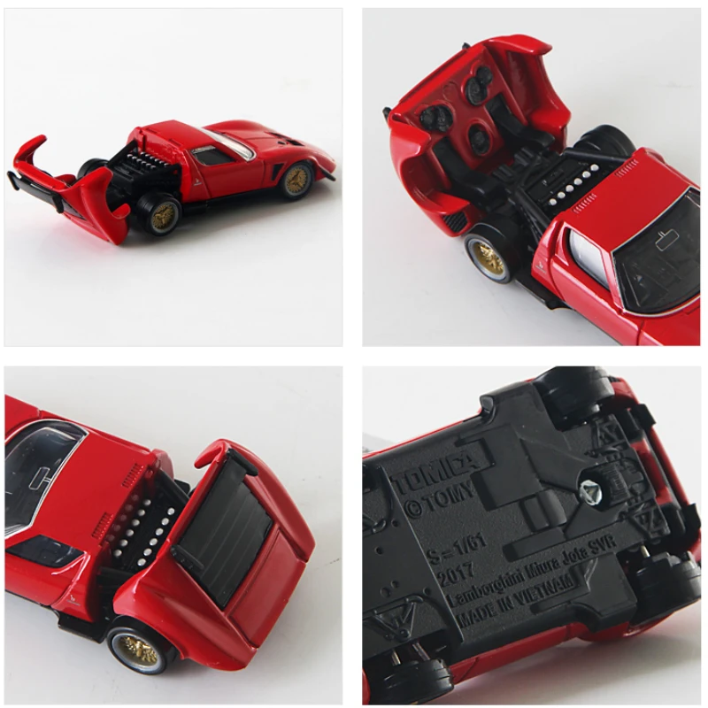 TAKARA TOMY Tomica Premium TP05 1/64 Lamborghini Miura Jota SVR Alloy Toys Motor Vehicle Diecast Metal Model Gifts for Children