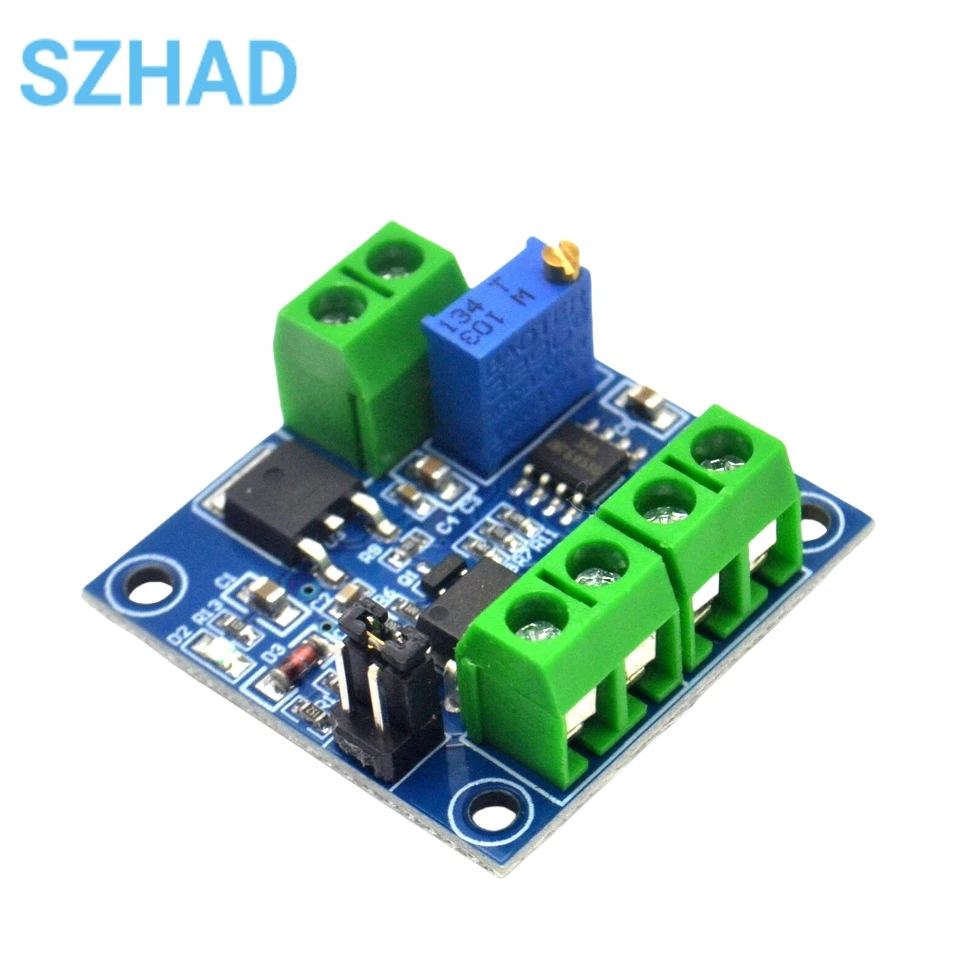 PWM To Voltage Converter Module 0%-100% To 0-10V For PLC MCU Digital To Analog Signal PWM Adjustabl Converter Power Module