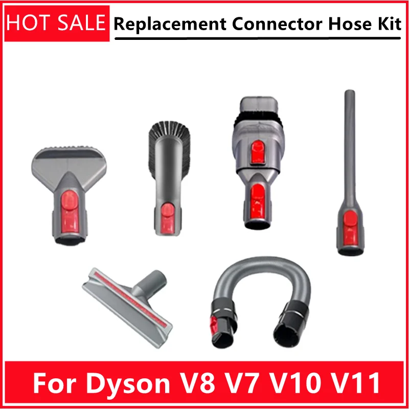 Tête d'aspiration de brosse à poussière pour aspirateur Robot Dyson V8 V7 V10 V11, pièces et accessoires, Kit de connecteur de remplacement