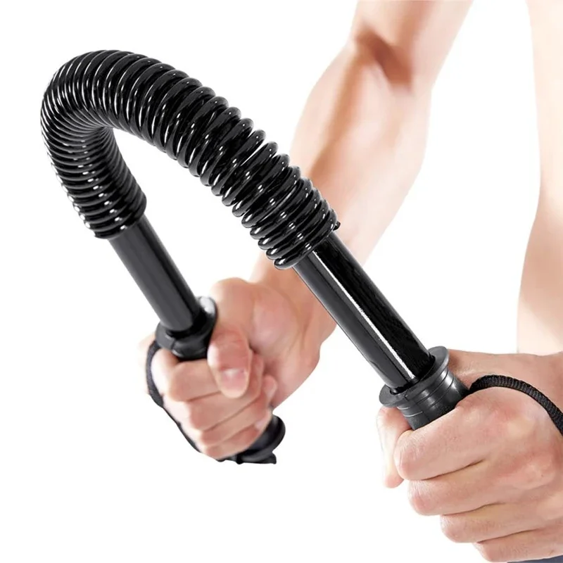 20-60kg Spring Arm Force Hand Clip Arm Force Impactor Fitness Equipment Gym Arm Force Exercise Expander Forearm Strength