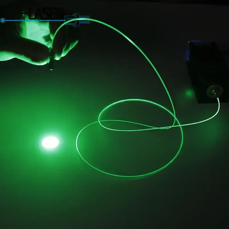 Módulo de fibra verde 520nm 600mw preço de fábrica