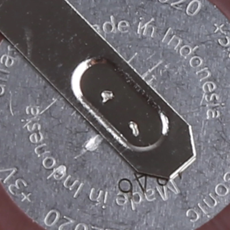 ใช้งานร่วมกับ VL2020 เท้า 90 องศา 3V พร้อมแบตเตอรี่แบบชาร์จไฟได้แบบบัดกรี