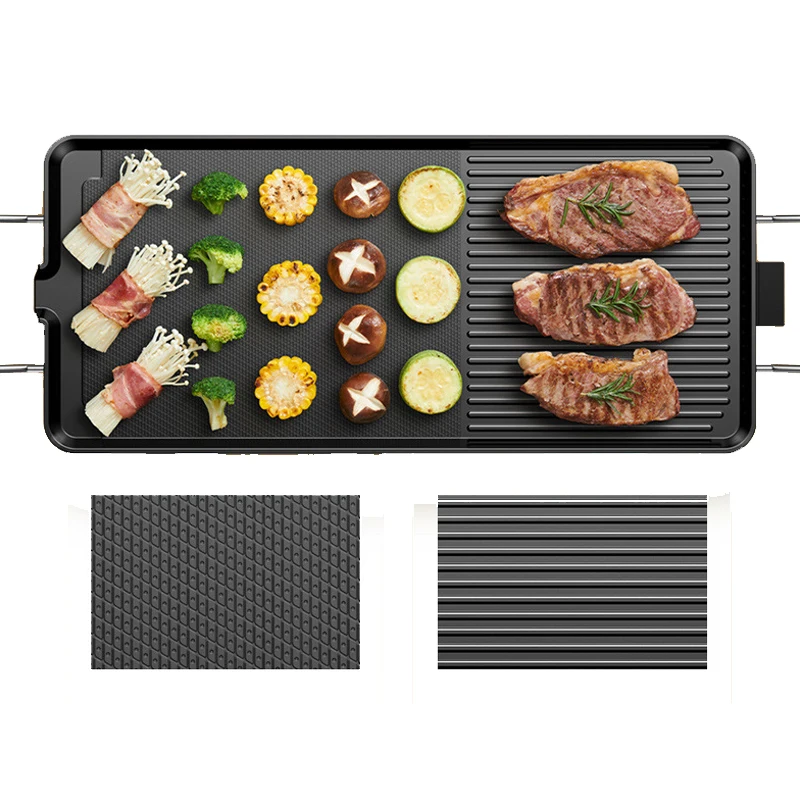 110V 220V Electric Grill Grilling Household Appliances Electrical Appliances For Kitchen Cooking Electric BBQ Size 42cm 68cm