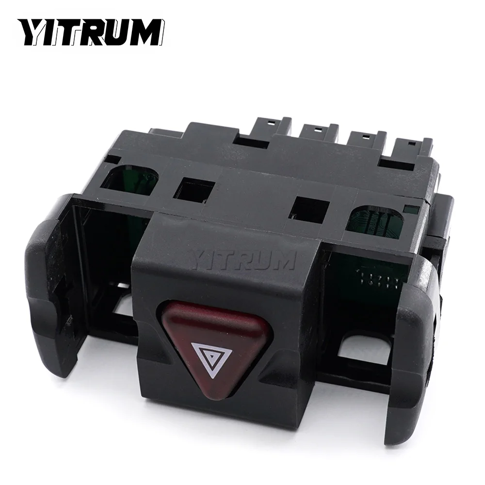 YITRUM Car Hazard Warning Light Switch Button For Mercedes-Benz Actros Trunk Car Parts Accessories 9434460523 A9434460523